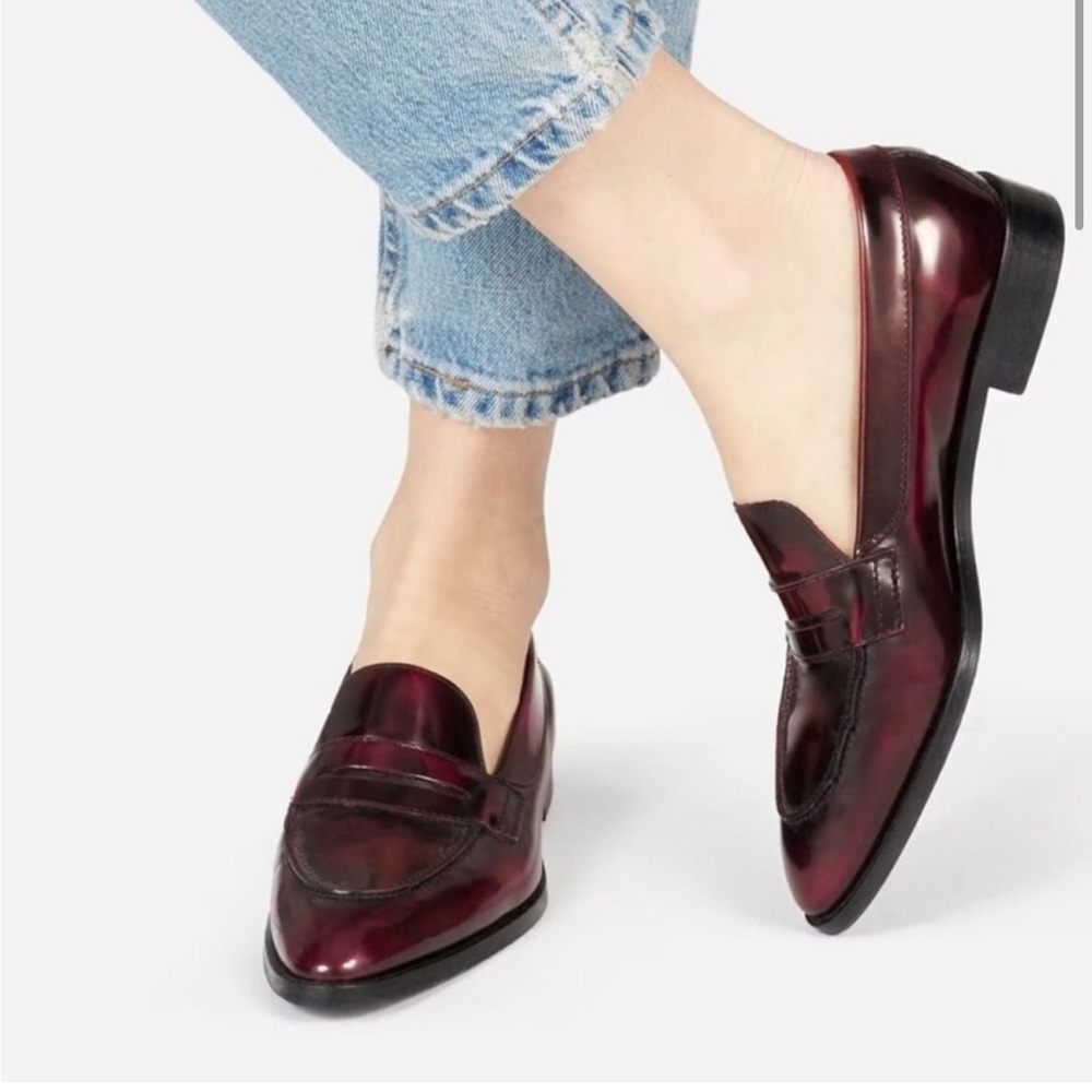 Everlane The Modern Penny Loafer Size 9.5 Italian Leather